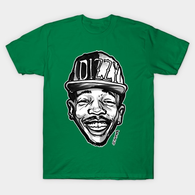 Dizzy Rapper T-Shirt by sketchnkustom